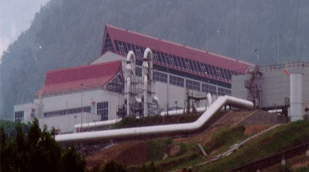 Wayang Windu Geothermal Power Plant Pangalengan, West Java
